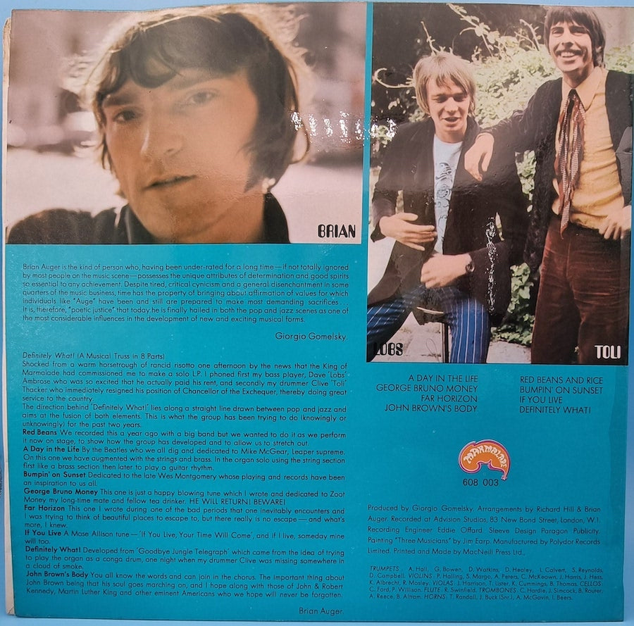 Brian Auger & The Trinity