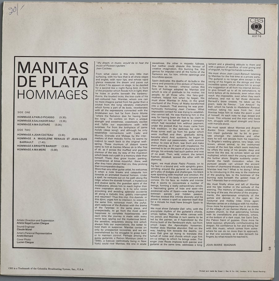 Manitas de Plata