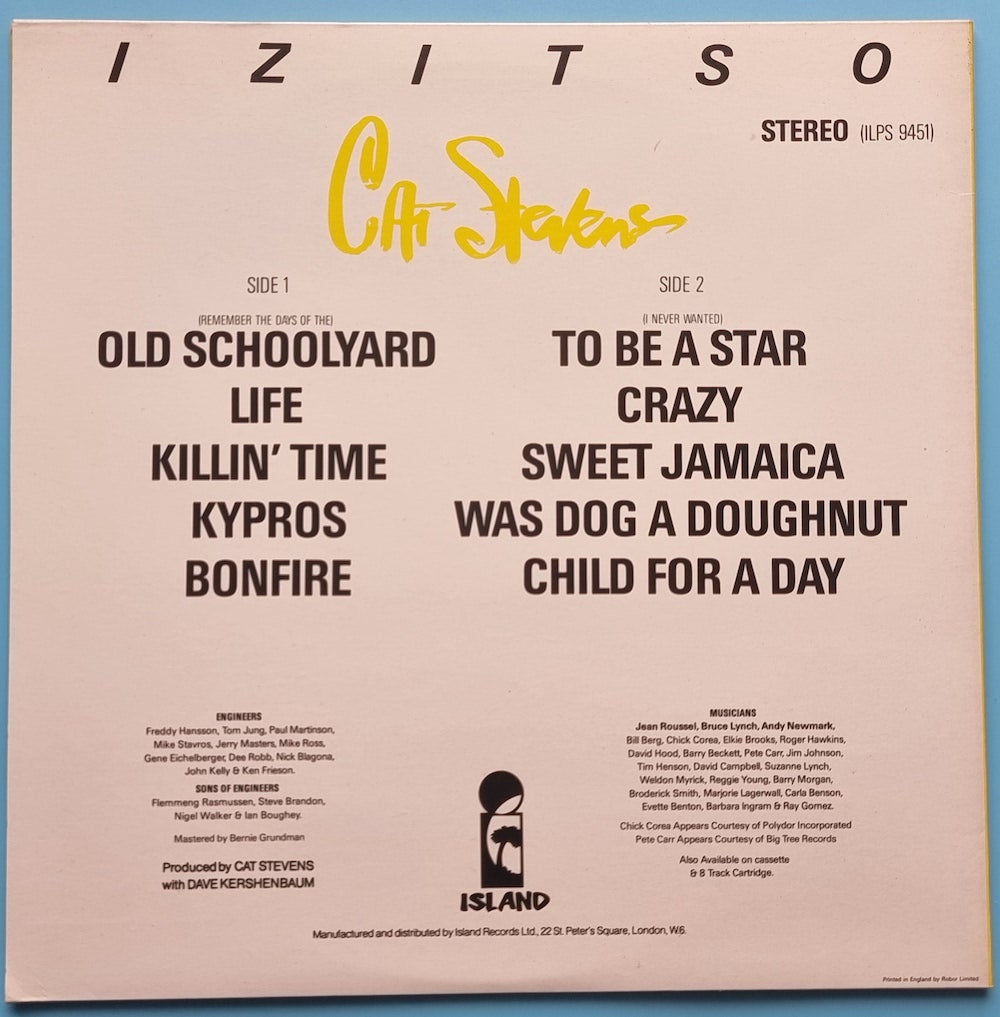 Cat Stevens - IZITSO