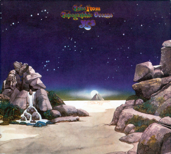 Tales from Topographic Oceans — Yes front cover