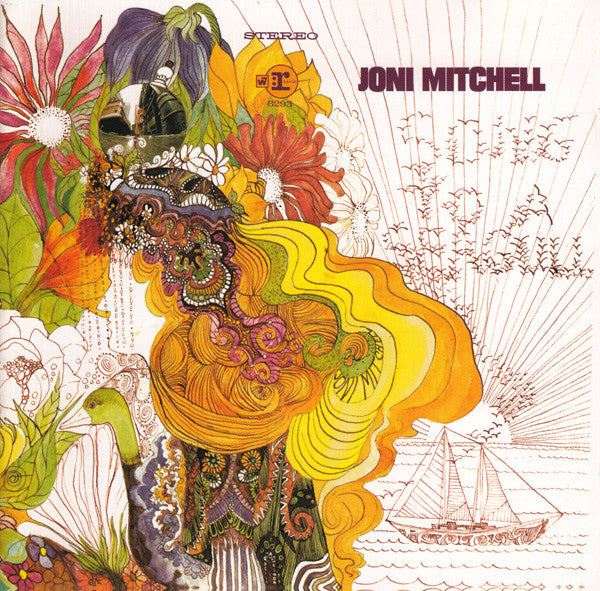 Song to a Seagull — Joni Mitchell front cover