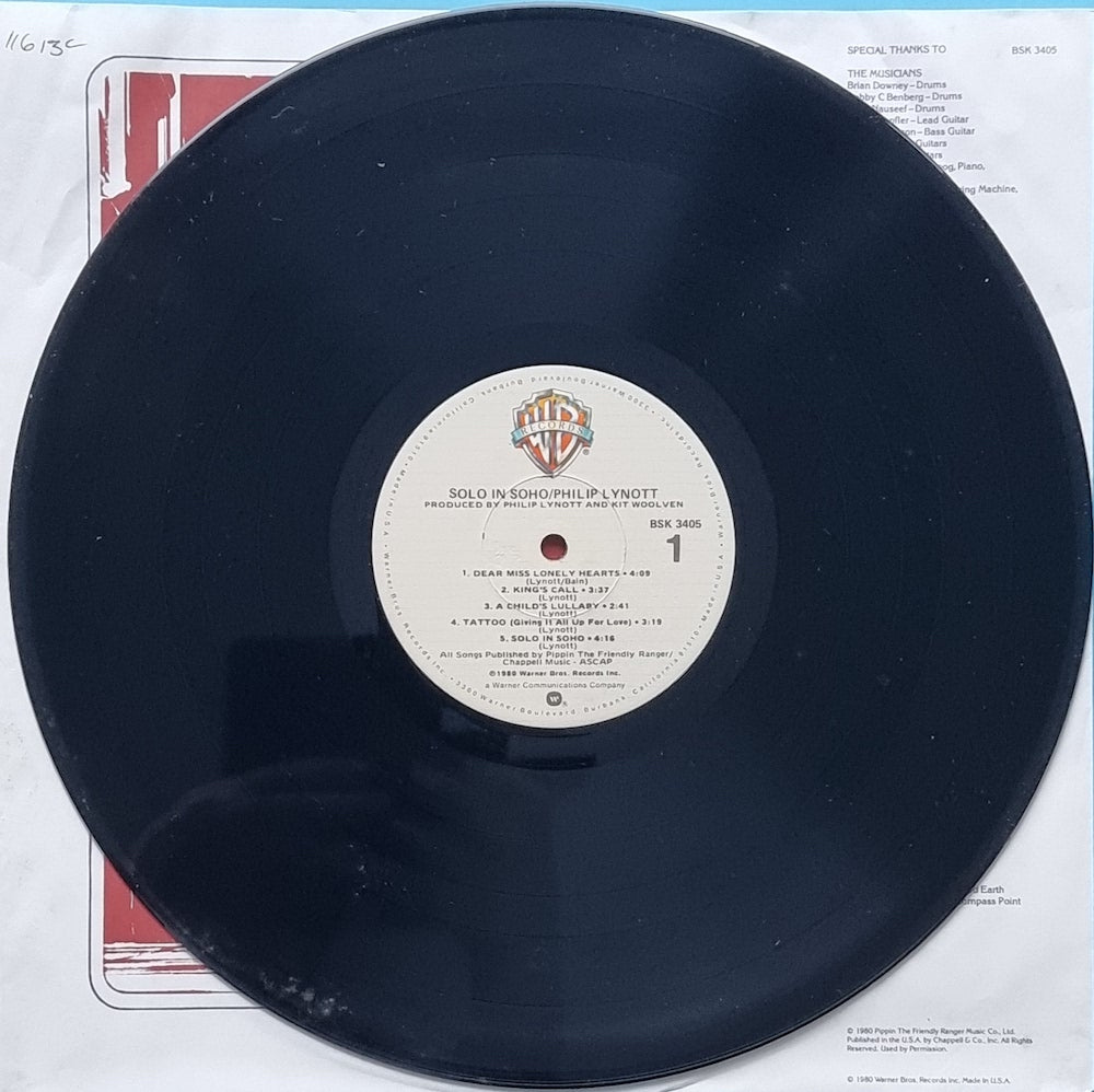 Philip Lynott - SOLO IN SOHO