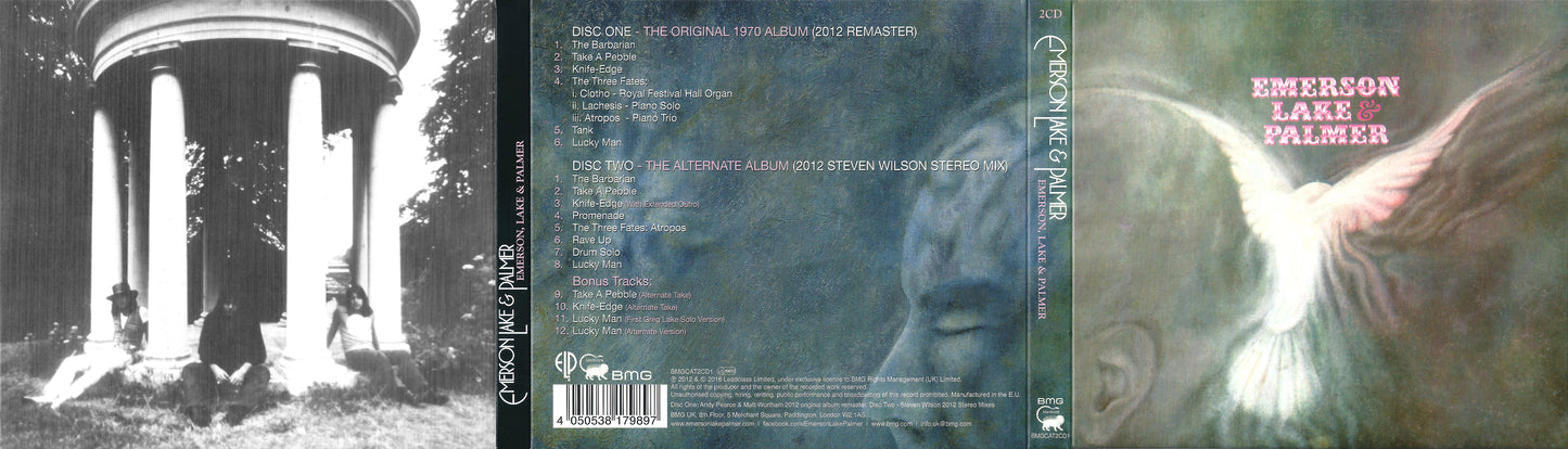 Emerson, Lake & Palmer — Emerson, Lake & Palmer back cover
