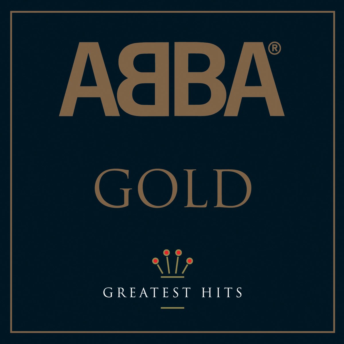 Gold — ABBA front cover