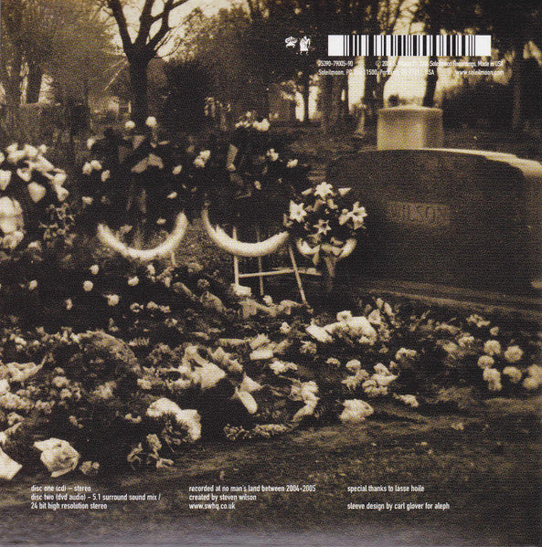 Bass Communion - Loss CD back cover