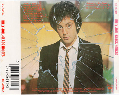 Billy Joel Glass Houses CD back