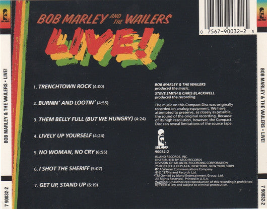 Bob Marley & The Wailers - The Complete Island Records Box Set