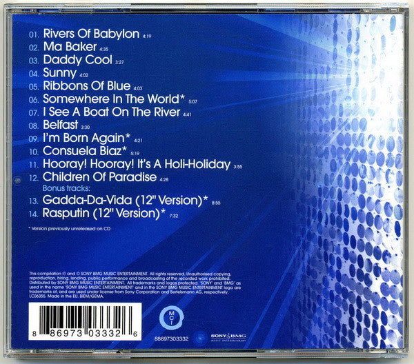 Boney M Rbvers of Babylon CD back cover