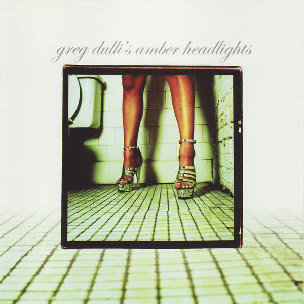 Amber Headlights — Greg Dulli front cover