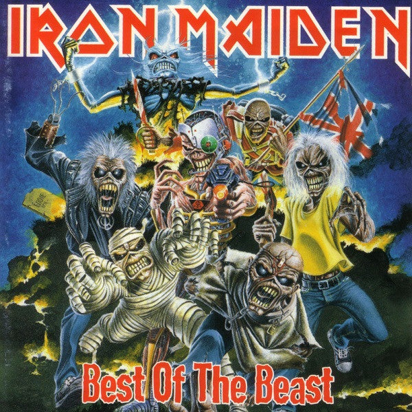 The Best of the Beast — Iron Maiden front cover