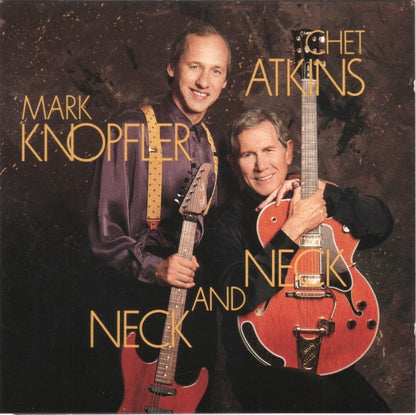 Neck and Neck — Chet Atkins/Mark Knopfler front cover