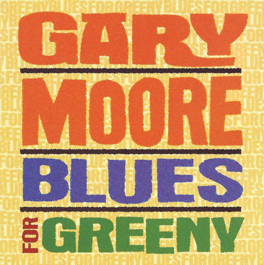 Blues for Greeny — Gary Moore front cover