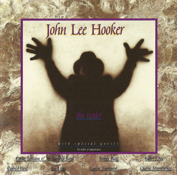 The Healer — John Lee Hooker front cover