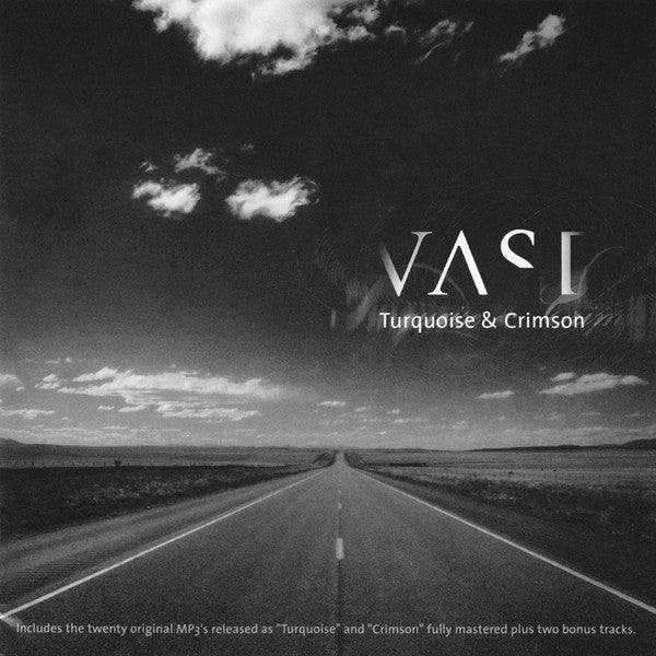 Turquoise & Crimson — VAST front cover