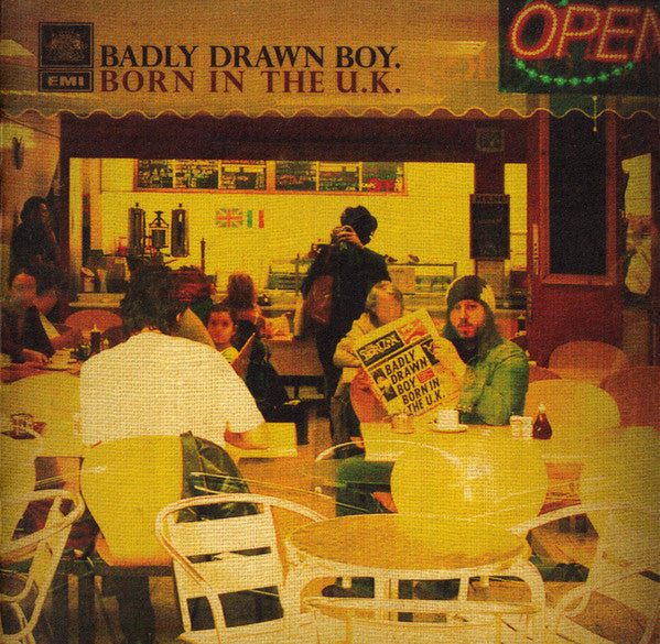 Born in the U.K. — Badly Drawn Boy front cover