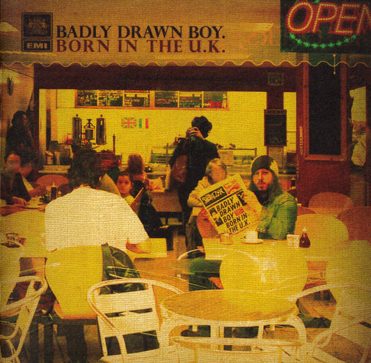 Born in the U.K. — Badly Drawn Boy front cover