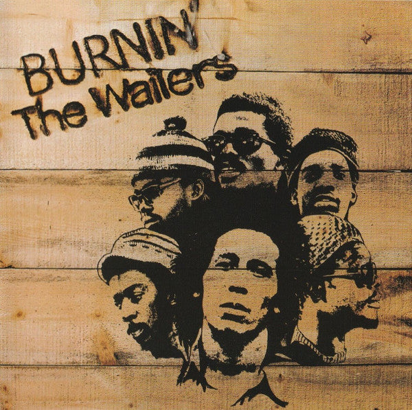 Burnin' — Bob Marley & The Wailers front cover