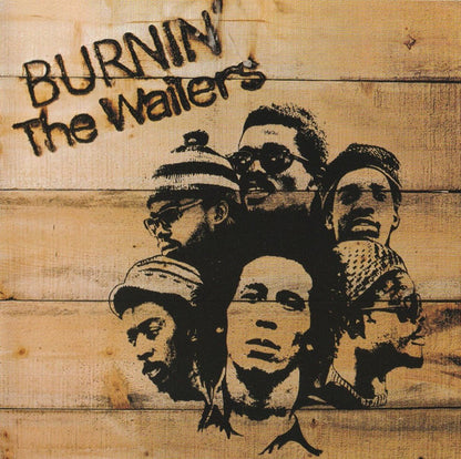 Burnin' — Bob Marley & The Wailers front cover