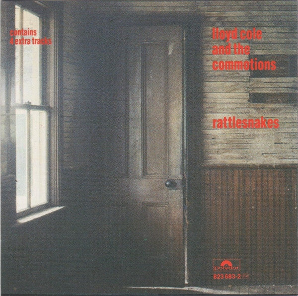 Rattlesnakes — Lloyd Cole and the Commotions front cover