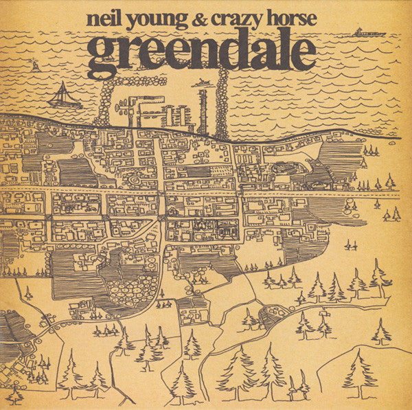 Greendale — Neil Young  & Crazy Horse front cover