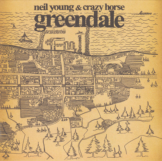 Greendale — Neil Young  & Crazy Horse front cover