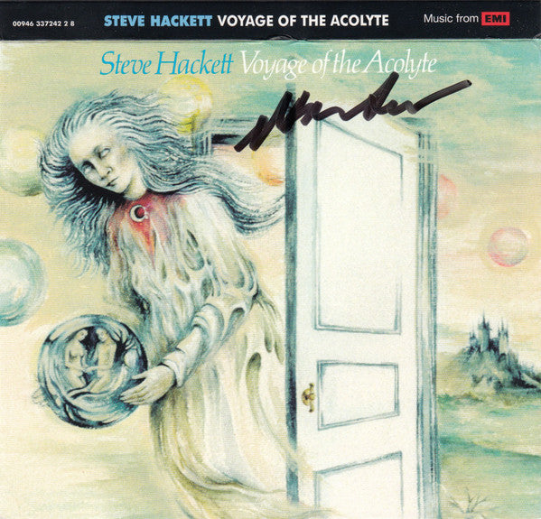 Voyage of the Acolyte — Steve Hackett front cover