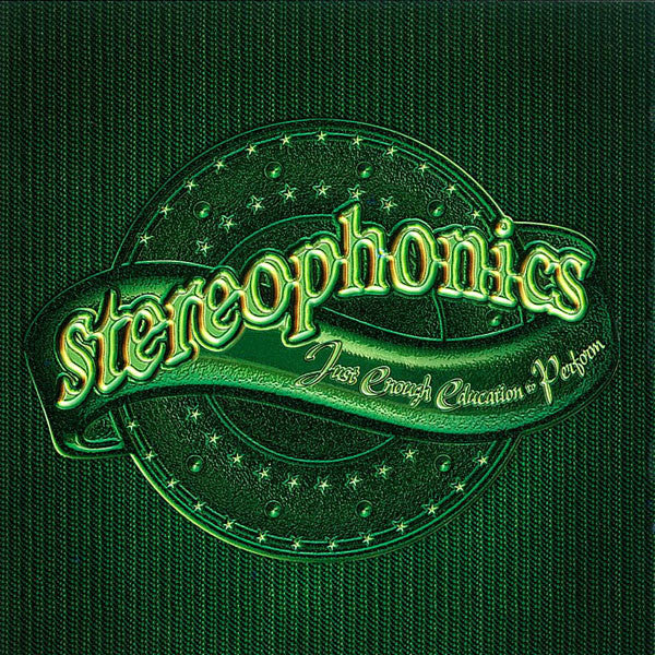 Just Enough Education to Perform — Stereophonics front cover