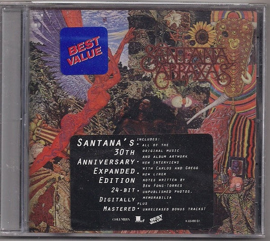 Abraxas â€” Santana front cover