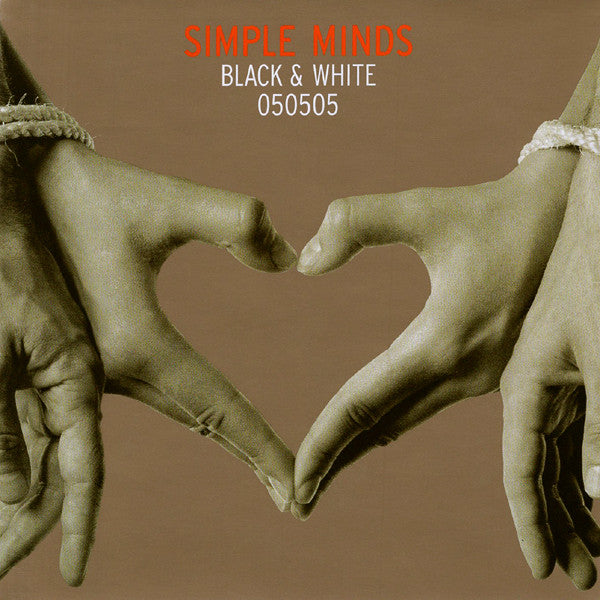 Black & White 050505 — Simple Minds front cover