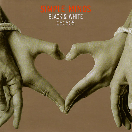 Black & White 050505 â€” Simple Minds front cover