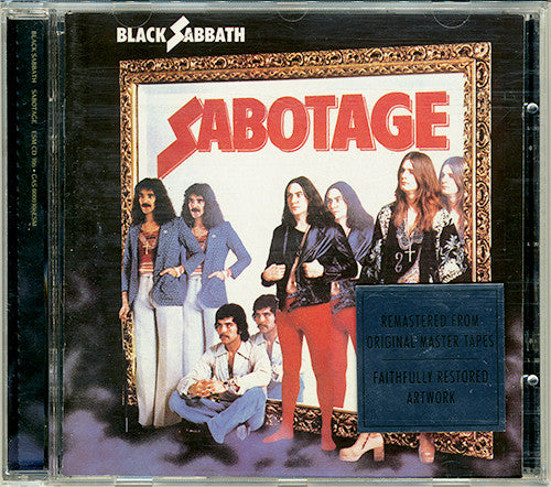 Sabotage — Black Sabbath front cover