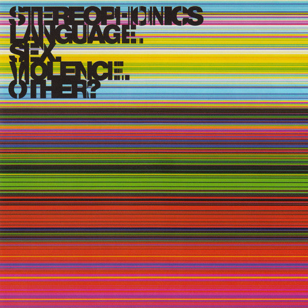 Language, Sex, Violence, Other? — Stereophonics front cover
