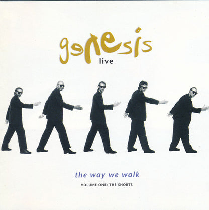 Genesis Live: The Way We Walk, Vol. 1 (The Shorts) — Genesis front cover