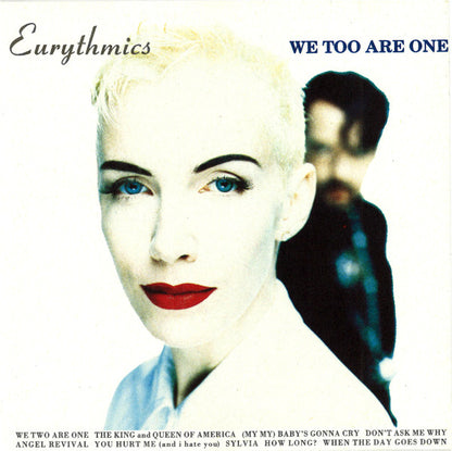 We Too Are One — Eurythmics front cover