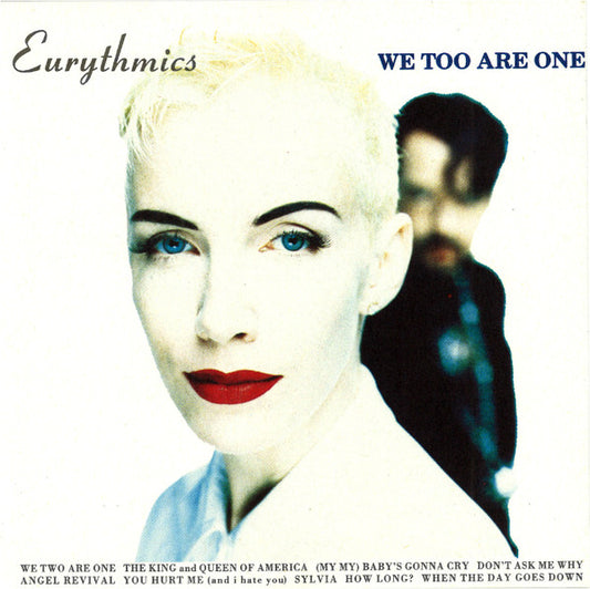 We Too Are One — Eurythmics front cover