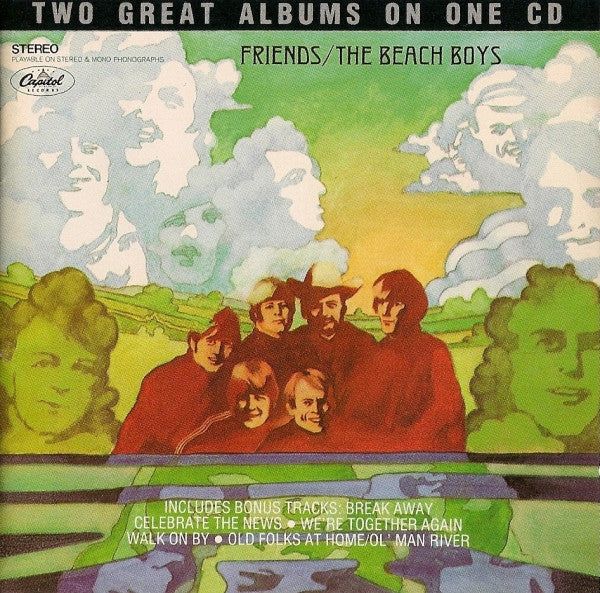 Friends/20/20 — The Beach Boys front cover