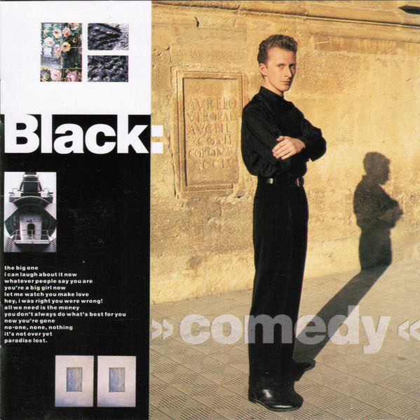 Comedy — Black front cover