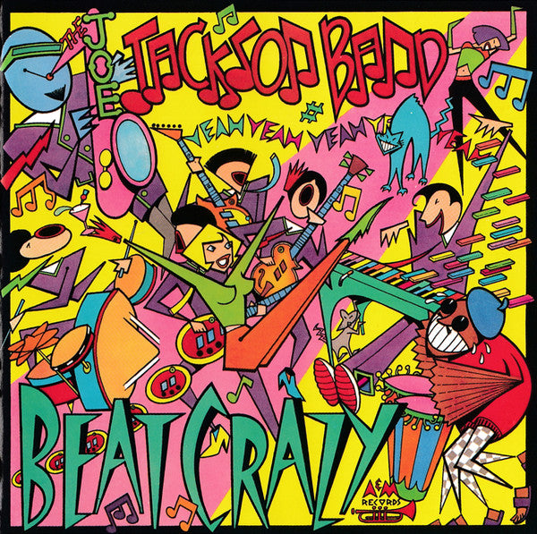 Beat Crazy — Joe Jackson front cover