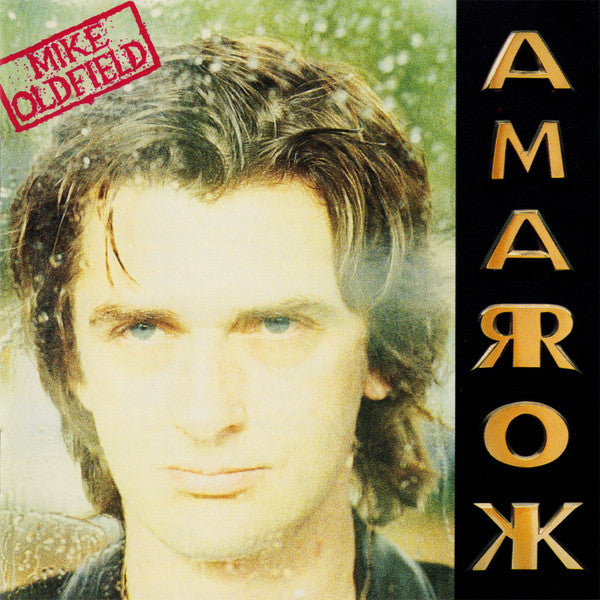 Amarok — Mike Oldfield front cover