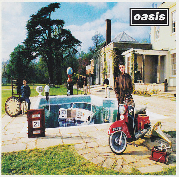 Be Here Now — Oasis front cover