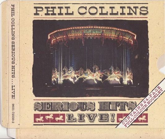 Serious Hits...Live! â€” Phil Collins front cover