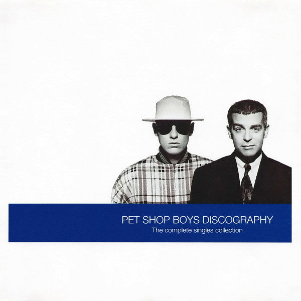 Discography: The Complete Singles Collection — Pet Shop Boys front cover
