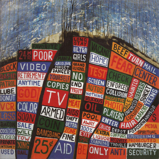 Hail to the Thief â€” Radiohead front cover