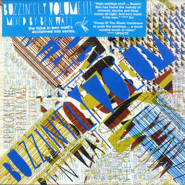 Buzzin' Fly Volume 3 — Ben Watt front cover