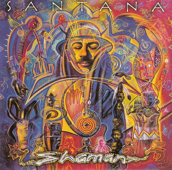 Shaman — Santana front cover
