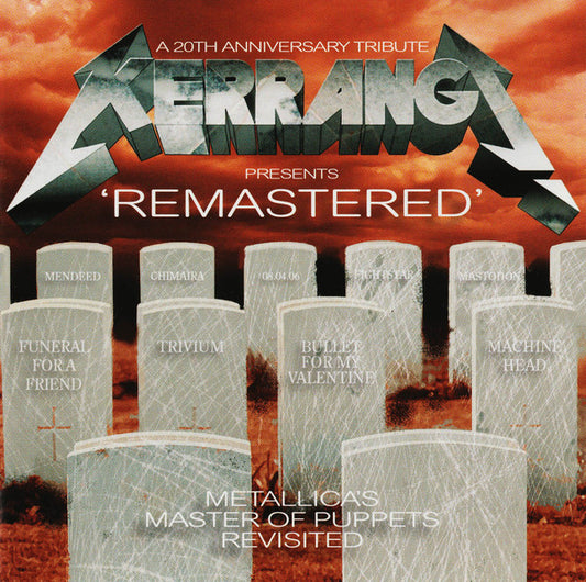 Master Of Puppets — Metallica front cover