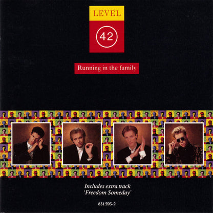 Running in the Family â€” Level 42 front cover