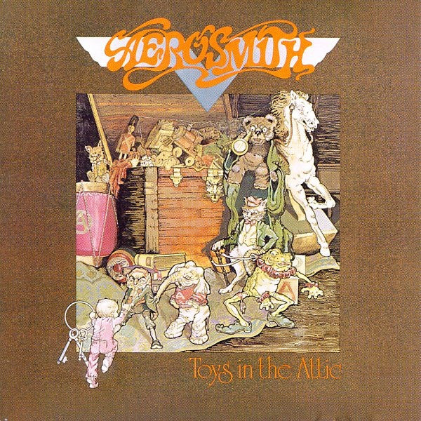 Toys in the Attic — Aerosmith front cover