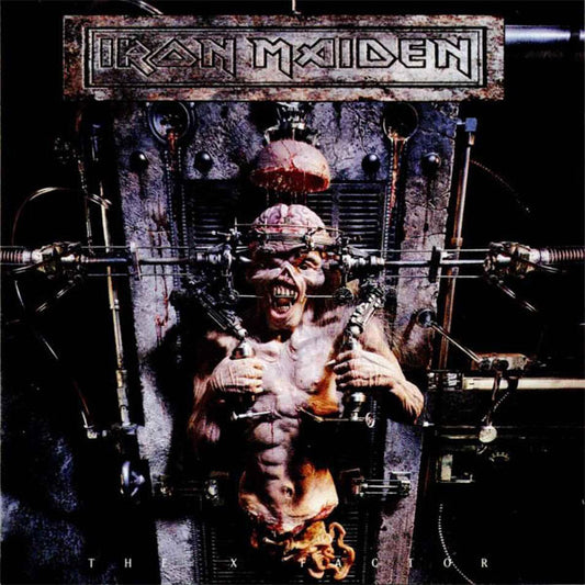 The X Factor — Iron Maiden front cover