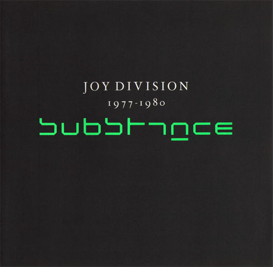 Substance — Joy Division front cover